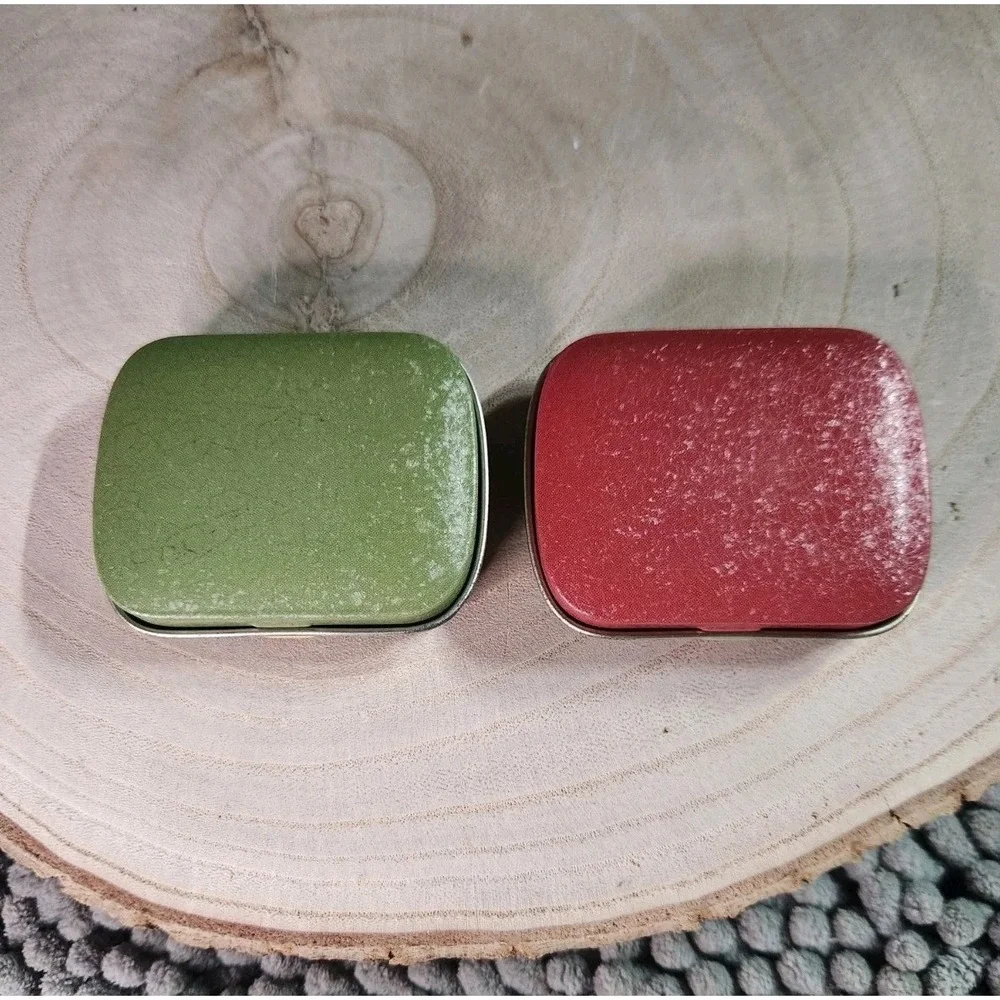 Lot Of 2 Vintage‎ Coca Cola Empty Sewing Kit/Mint Pocket Tins